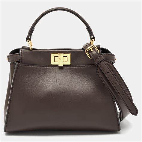 fendi bag top handle|Fendi drawstring bag.